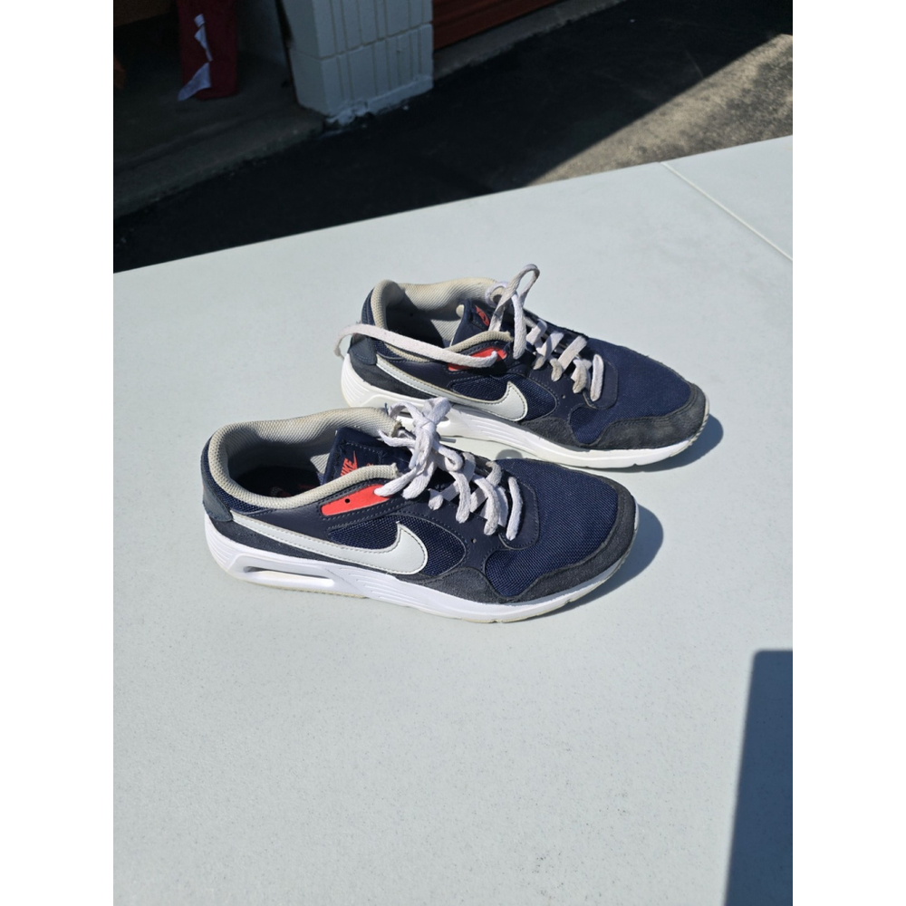 Men's Air Max SC Casual Sneakers Cw4555-400 Navy Blue Size 8